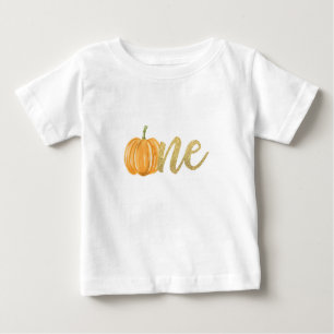 Pumpkin Erster Geburtstag Eins Shirt