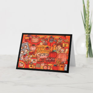 Pumpkin Everything Card Karte
