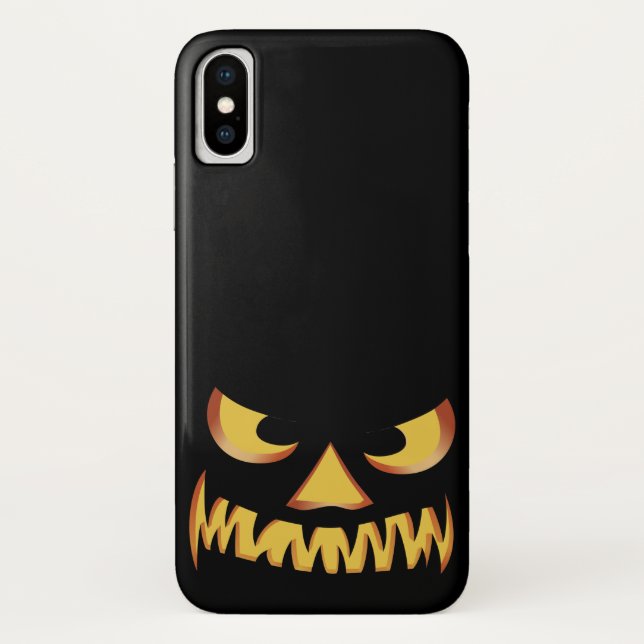 Pumpkin Face 2 Case-Mate iPhone Hülle (Rückseite)