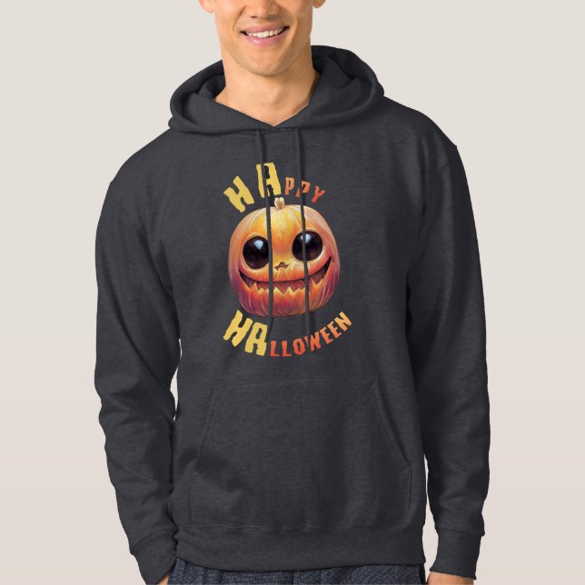 Pumpkin Face | Frohe Halloween Hoodie (Vorderseite)