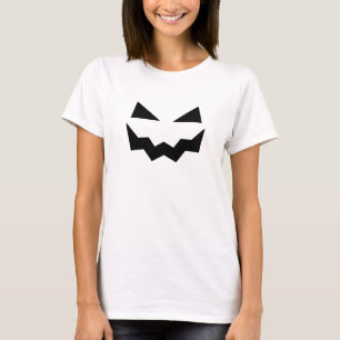 Pumpkin Face Halloween T-Shirt