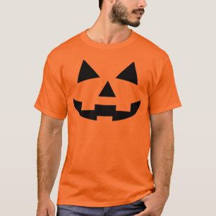 Pumpkin Face Kürbislaterne T - Shirt