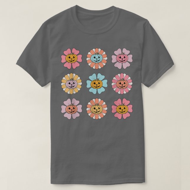 Pumpkin Face Lazy Halloween Kostüm Beängstigender  T-Shirt (Design vorne)