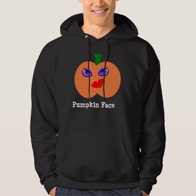 Pumpkin Face Sweatshirt (Vorderseite)