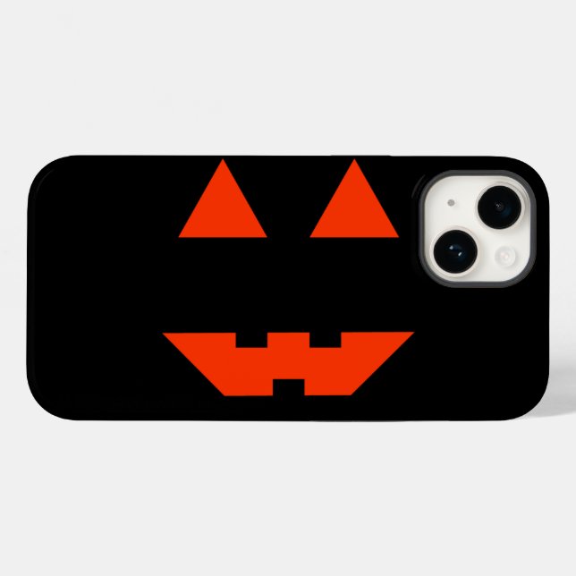 Pumpkin Faces Case-Mate iPhone Hülle (Rückseite (Horizontal))