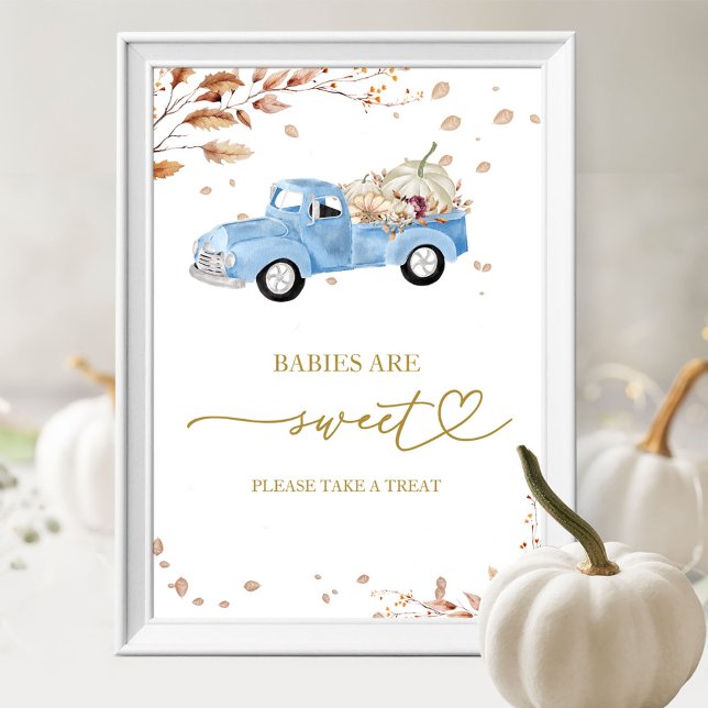 Pumpkin Fall Babies sind süße Zeichen Poster (Von Creator hochgeladen)