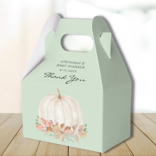 Pumpkin Fall Baby Dusche Geschenkschachtel