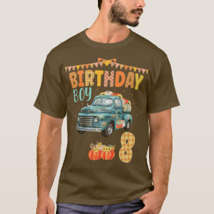 Pumpkin Fall Birthday Vintag LKW Outfits 2352 T-Shirt