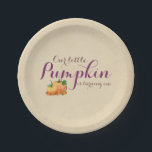 Pumpkin Fall First Birthday Party Paper Teller<br><div class="desc">Pumpkin Fall First Birthday Party Paper Teller. Hintergrund</div>