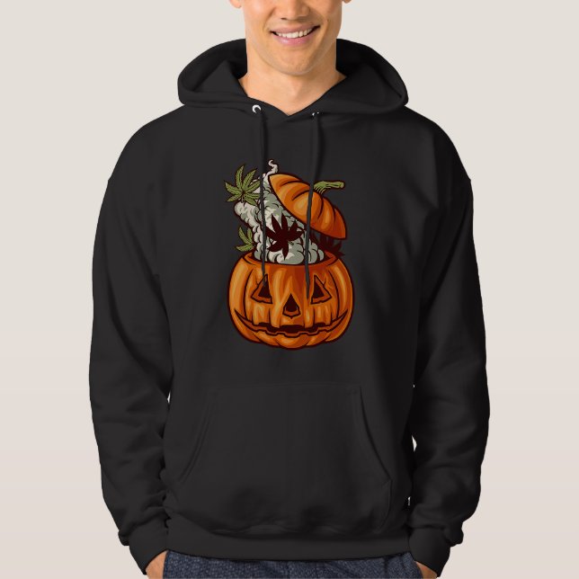 Pumpkin Fall Magic Theme Party Costume Happy Hallo Hoodie (Vorderseite)