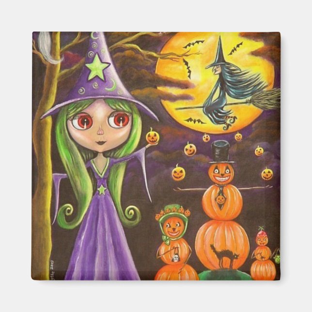 Pumpkin Family Magnet (Vorne)