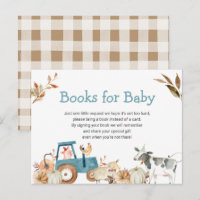 Pumpkin Farm Animal Tractor Books for Baby