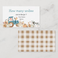 Pumpkin Farm Animal Traktor wie viele Undies