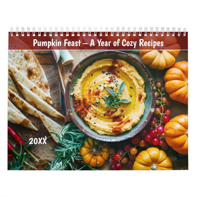 Pumpkin Feast – A Year of Cozy Recipes Kalender (Titelbild)