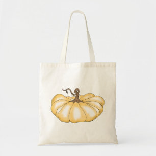 pumpkin flat orange tragetasche