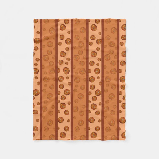 Pumpkin Fleece Blanket (Vorderseite)