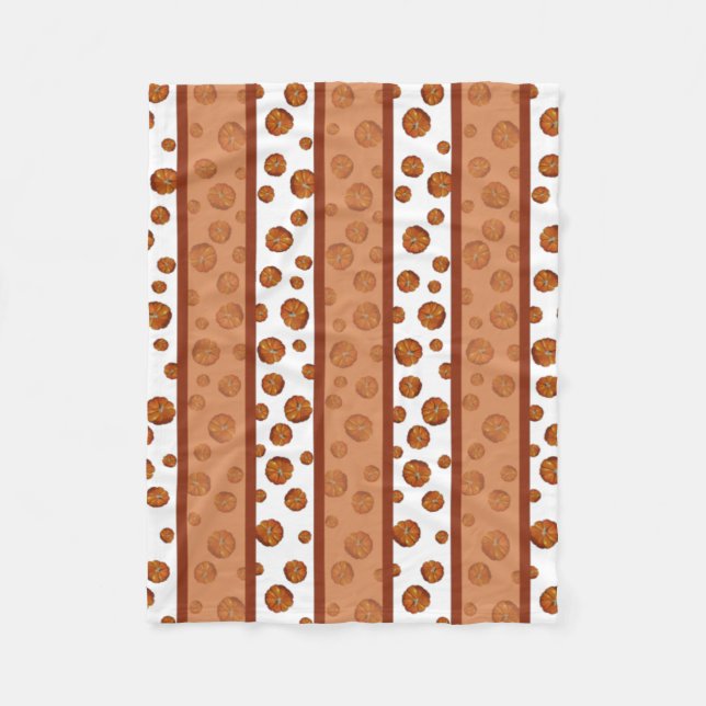 Pumpkin Fleece Blanket (Vorderseite)