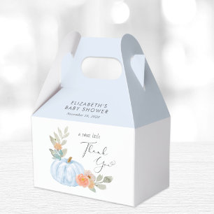 Pumpkin Floral Baby Boy Dusche Vielen Dank Geschenkschachtel