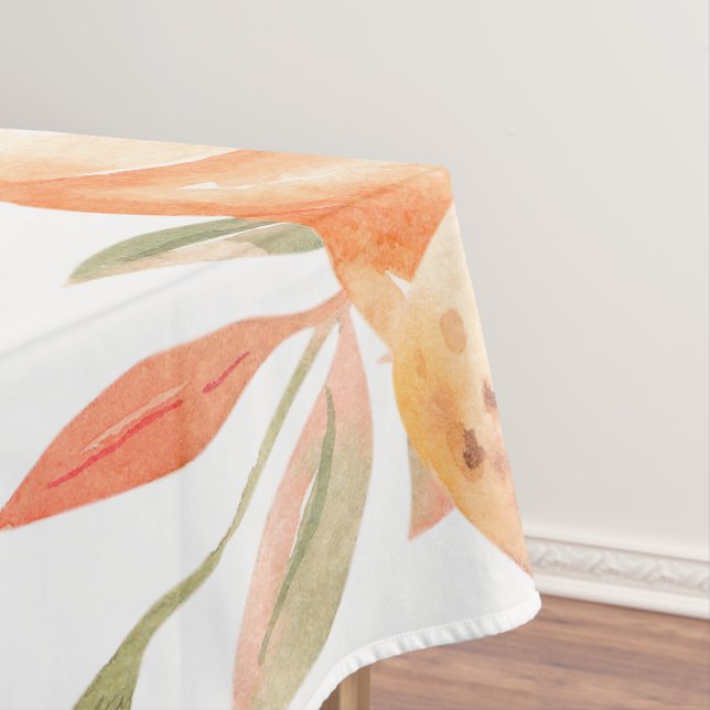 Pumpkin Floral Erntedank Tischdecke (Beispiel)