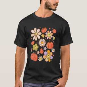 Pumpkin Floral Herbstsaison vibes outfit für Herbs T-Shirt