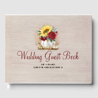 Pumpkin Floral Vase Rustische Hochzeit im Herbst