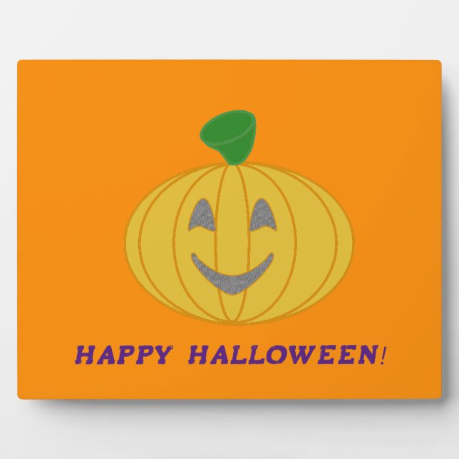 Pumpkin Fotoplatte (Vorderseite)