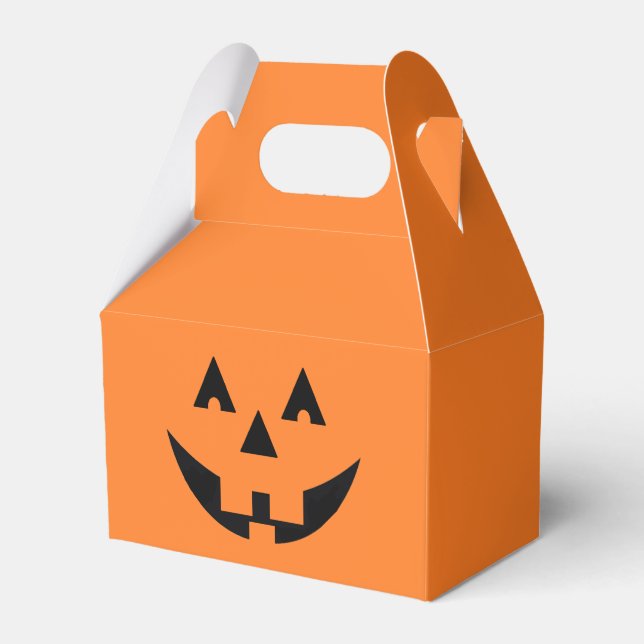 Pumpkin Gable Favor Box Geschenkschachtel (Vorderseite)