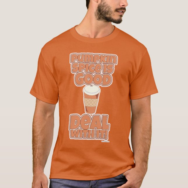 Pumpkin Geice Funny Epic Cartoon Slogan T-Shirt (Vorderseite)