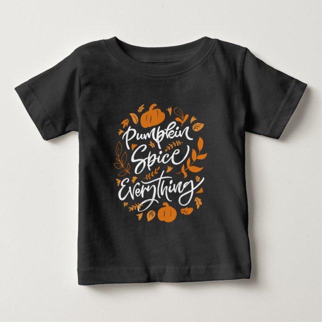 Pumpkin Gewürz alles Baby T-shirt (Vorderseite)