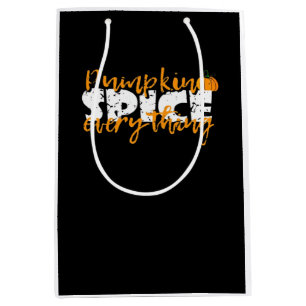 Pumpkin Gewürz Alles Halloween Funny Mittlere Geschenktüte