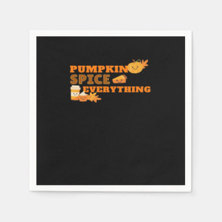 Pumpkin Gewürz Alles klassische Slogan Angebot Serviette
