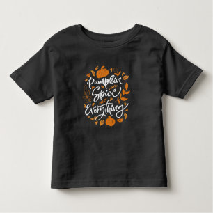 Pumpkin Gewürz alles Kleinkind T-shirt