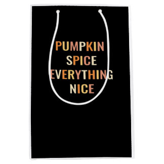 Pumpkin Gewürz Alles Nette Angepasst Mittlere Geschenktüte