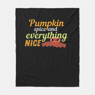 Pumpkin Gewürz & Alles Nette Halloween Basic De Fleecedecke