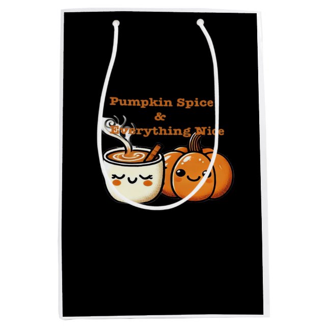 Pumpkin Gewürz & Alles Nizza - Herbst Mittlere Geschenktüte (Vorderseite)