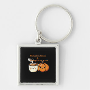 Pumpkin Gewürz & Alles Nizza - Herbst Schlüsselanhänger