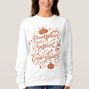 Pumpkin Gewürz alles Sweatshirt