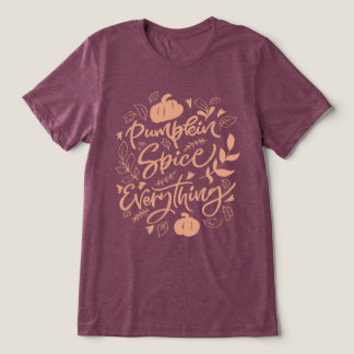 Pumpkin Gewürz alles Tri-Blend Shirt