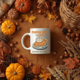 Pumpkin Gewürz & Chill Funny Funny Erntedank Fall Kaffeetasse