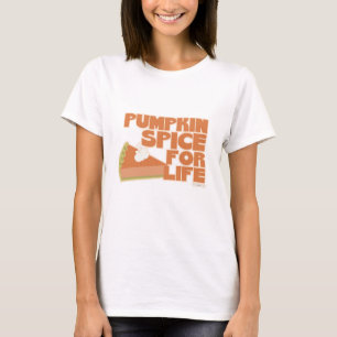 Pumpkin Gewürz für Lebensherbst Geschmack Slogan T-Shirt