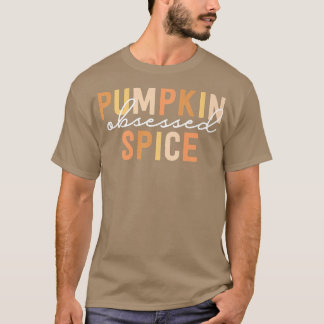 Pumpkin Gewürz getränkte Kaffee PSL Vintag Fall Re T-Shirt