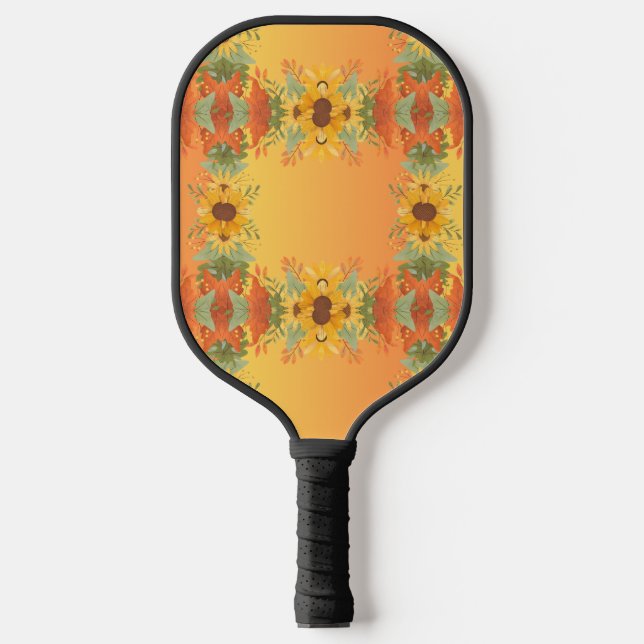 Pumpkin Gewürz Herbst Ernte Erntedank Pickleball Schläger (Vorderseite)