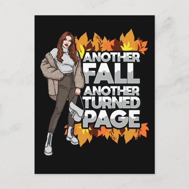 Pumpkin Gewürz Herbst Ernte Erntedank Postkarte (Vorderseite)