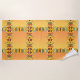 Pumpkin Gewürz Herbst Ernte Erntedank Strandtuch