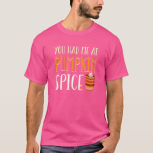 Pumpkin Gewürz Herbstsaison T-Shirt