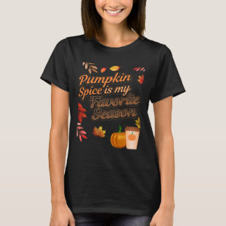 Pumpkin Gewürz ist meine Lieblings-Jahreszeit Herb T-Shirt
