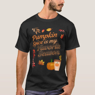Pumpkin Gewürz ist meine Lieblings-Jahreszeit Herb T-Shirt