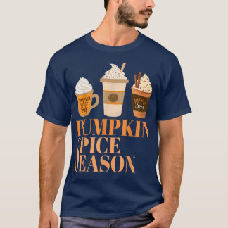 Pumpkin Gewürz-Kaffee Latumn Herbst Saison Coff T-Shirt