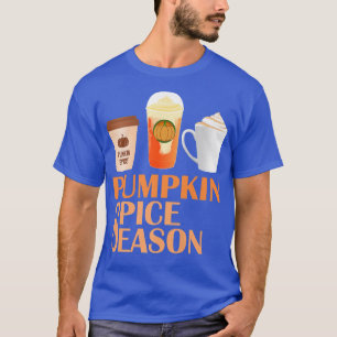 Pumpkin Gewürz-Kaffee Latumn Herbst Saison Coff T-Shirt
