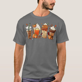 Pumpkin Gewürz Latte Fall Kaffee Pumpkin GewürzDan T-Shirt